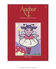 Image of BRAND NEW ANCHOR STARTER CROSS STITCH KIT FAIRY SPARKLE