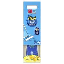 Image of Flash Speedmop Wet Mop Floor Cleaner Starter Kit For Cleaning Floors With