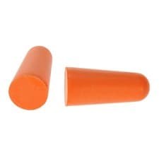 Image of Portwest PU Foam Ear Plugs (200 Pairs) Orange|EP02