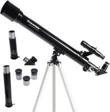 Image of Celestron 21039 PowerSeeker 50AZ Refractor Telescope, Black
