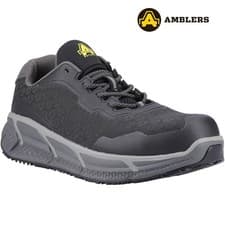 Image of Amblers AS725C Safety Trainer Pace Non-Metal Composite Toe Black UK Sizes 6-12