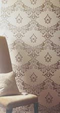 Image of DAMASK - Non-Woven Wallpaper - Surface Print Quality - Assorted Luxury Design