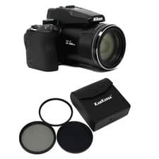 Image of Nikon COOLPIX P950 Compact Camera + Lens Filter Kit 67mm