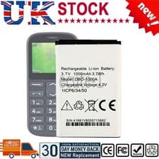 Image of DBO-1000A Battery for Doro Mobile Phones – Models 1370 2404 5860 6820 6060 6880