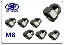 Image of M8, 8mm, 8MM A2 ST/STEEL HEXAGON DOME NUT GRADE A2 / 304 STAINLESS STEEL CAP NUT