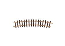 Image of Brand new LGB 1x Curved Track, R3, 22.5° for Gauge G No. 16000