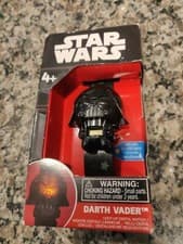 Image of New COLLECTORS Star Wars DARTH VADER Light Up DIGITAL WATCH Lucasfilm BulbBotz