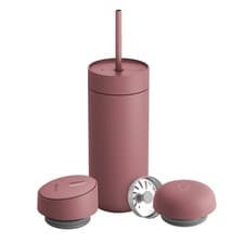 Image of 840228808503 Fellow - Carter Move Mug 3 in 1 - Insulated Mug + 3 Lids Desert Ros