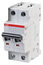 Image of Abb - S202-C20 - Circuit Breaker, Thermal Mag, 2 Pole,20a