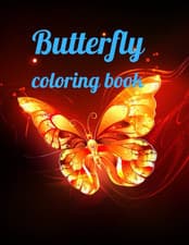 Image of Butterfly Coloring Book: Butterfly Coloring Book ,Beautiful Butterflies Coloring
