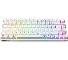 Image of CHERRY K33 Compact Wireless RGB Gaming Keyboard - White ⚪🔥✅