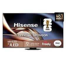 Image of Hisense 55" U8QTUK Mini-LED 4K Smart TV HDR Dolby Vision Freeview Play WiFi
