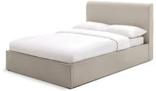 Image of Naree Kingsize Ottoman Bed Frame Natural Underbed Storage Space