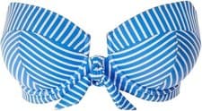Image of Freya Beach Hut Bandeau Blue Bikini Top 30G UK / 65I EU Women’s Underwired Swim