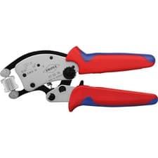 Image of Knipex Twistor16 Self-Adjusting Crimping Pliers For Wire End Sleeves