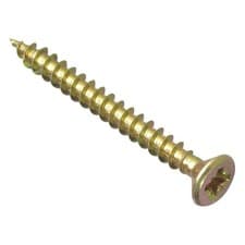 Image of Forgefix Multi-Purpose Pozi Compatible Screw CSK ST ZYP 4.5 x 45mm Box 200