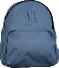 Image of A|X Armani Exchange Logo Backpack Grey New Padded 46cm x 34cm x 12cm