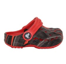 Image of Crocs Baya Seasonal Printed Clog Boys Black/Red UK 2 *REFSSS736