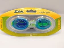 Image of Zoggs Little Ripper Infant Kids 0 - 6 Year Swimming Goggles Aqua Green Blue Tint