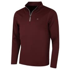 Image of Calvin Klein Mens 2026 Harlem 1/4 Zip Lightweight Technical CK Golf Sweater