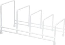 Image of Delfinware 2625W White Plate Storage Rack