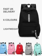 Image of Heritage Backpack Sports Gym School Rucksack Unisex Bag Black DP5753