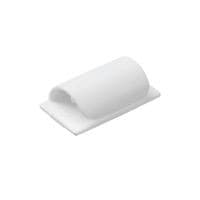 Image of D-Line Cable Clips Self-Adhesive White (Pack of 20) CTC1P20PK