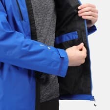 Image of Regatta Mens Calderdale IV Jacket Waterproof Coat Hooded Durable
