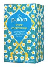 Image of Pukka Three Chamomile Tea 20 Bags x 4 Pack