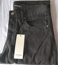 Image of Firetrap Black Jeans 32R Size