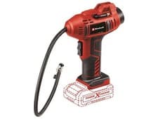 Image of Einhell Cordless Air Compressor 18V Tyre Pump Handheld 11 Bar CE-CC 18