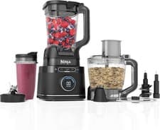 Image of Ninja 3-in-1 Detect Power Blender Processor Pro, Blend, Chop & Mix, Stone Gold
