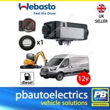 Image of WEBASTO AIR TOP 2000STC 12V AIR HEATER SINGLE OUTLET DIESEL ROTARY 4111385D/1