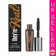 Image of Benefit they're Real Beyond Lengthening Mascara Mini 4g Jet Black BNIB