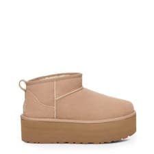 Image of BRAND NEW UGG Womens Classic Ultra Mini Platform Boot Sand