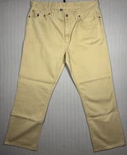Image of Polo Ralph Lauren Mens Beige Chino Trousers Straight Leg Size 38 175/98A Logo