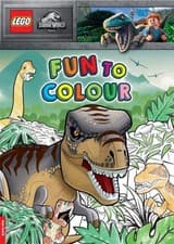 Image of LEGO® Jurassic World™: Fun to Colour by Buster Books (Paperback Book)