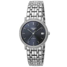 Image of Longines Presence L4.821.4.92.6 Automatic Men’s Watch Blue Dial Stainless Steel