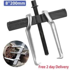 Image of 8 inch Chrome 2 Jaw Sliding Arm Gear Bearing Puller Remover Extractor Hand Tool=