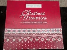 Image of Yankee Candle Christmas Memories 12 Votive Candle Collection 2018 Gift Set