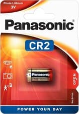 Image of Panasonic CR2 3V Lithium Power Photo Battery DLCR2 KCR2 CR17355 Camera