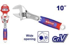 Image of 10" Adjustable Wrench, Heavy Duty