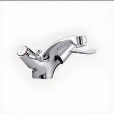 Image of Bristan Lever Mono Basin Mixer, with Pop Up Waste with Ceramic - VAL2 BAS C CD