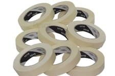 Image of 9 Rolls of Scotch/3M 2120/101E Masking Tape, 24mm x 50m, No Residues *NEXT DAY*