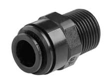 Image of John Guest SpeedFit Push Fit 12mm Male x 3/8" BSPT Straight Adaptor PM011203E
