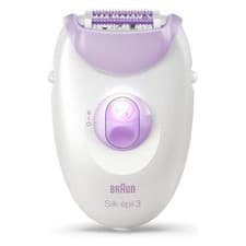 Image of Braun SE3 000 Silk Epil 3 White and Purple 100% ORIGINAL