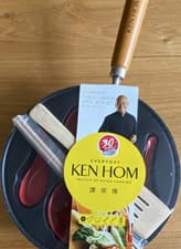 Image of Ken Hom Everyday Non-Stick Carbon Steel 27cm 7 Piece Wok Set
