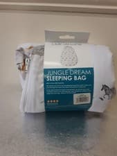 Image of Clair de Lune Jungle Dream 2.5 Tog Baby Sleeping Bag - 0-6 Months, White