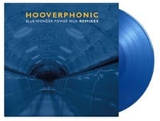 Image of HOOVERPHONIC - Blue Wonder Power Milk Remixes 2021 Dutch Blue Vinyl 12" Single