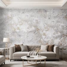 Image of Liquid Marble Swirl Effect Glitter Metallic Shimmer Textured Wallpaper Non-woven